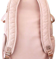 Itzy Ritzy Diaper Bag Backpack – Large Capacity Boss Backpack Diaper Bag Featuring Bottle Pockets, Changing Pad, Stroller Clips and Comfortable Backpack Straps, Blush