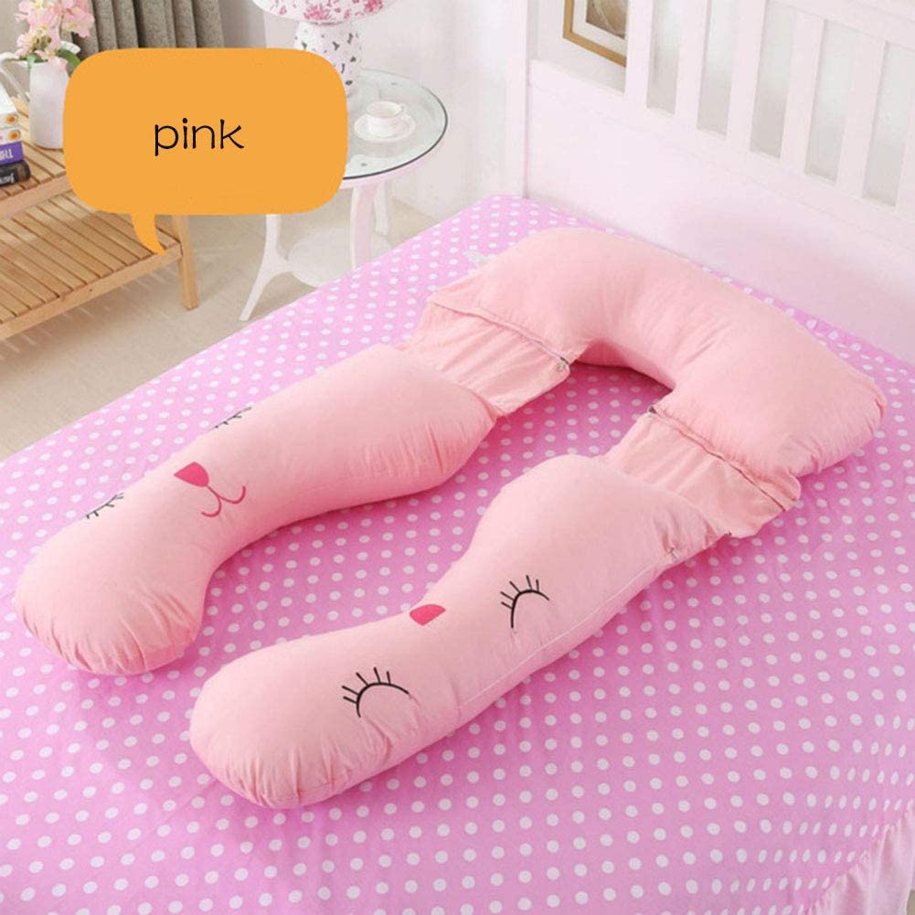 LILIJIA Sleeping Support U Shape Pregnant Women Pillow,u Shape Maternity Pregnancy Side Body Breastfeeding Pillow