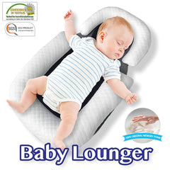 Baby Lounger Original Portable Bassinet Baby Bed Baby Cocoon Baby Pillow Travel Crib Baby Nest Co Sleeping Newborn Lounger Infant Bassinet Newborn Nest Baby Sleep Baby Head Support Pillow