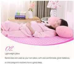 LILIJIA Sleeping Support U Shape Pregnant Women Pillow,u Shape Maternity Pregnancy Side Body Breastfeeding Pillow