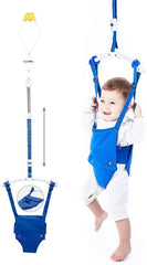 Baby Door Jumper Baby Jumper Doorway, Door Jumper Exerciser with Door Clamp Baby Jumpers and Bouncers Doorway Infant Fitness Rack Fun Hanging Jump Seat