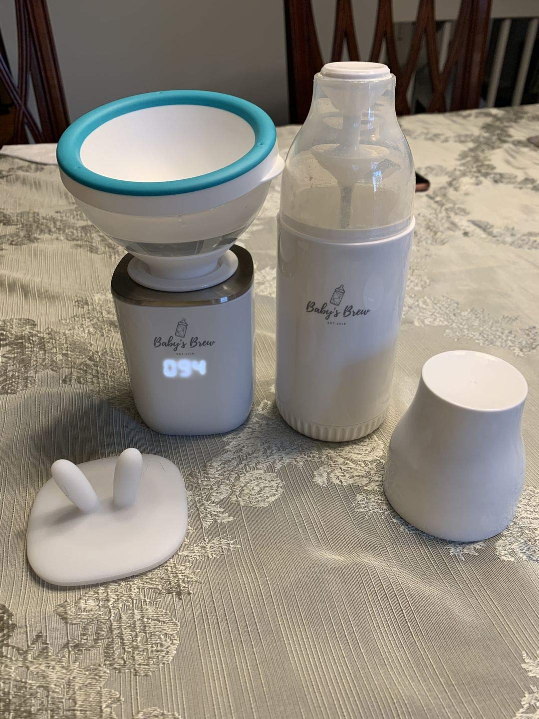 The Baby's Brew Portable Bottle Warmer, Travel Baby Bottle Warmer, Bottle Warmer for Breastmilk, Formula, Water, Cordless and Battery-Powered up to 8-12 Hours (Warmer Set)
