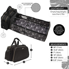 Portable Bassinet for Baby Travel - Travel Bassinets for Babies | Large 3 in 1 Diaper Bag Backpack Changing Station | Wear 5 Ways