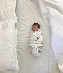 aden + anais Swaddle Blanket, Boutique Muslin Blankets for Girls & Boys, Baby Receiving Swaddles, Ideal Newborn & Infant Swaddling Set