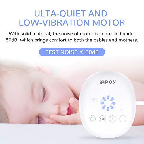 Electric Double Breast Pump - Breastfeeding Pump with Automatic Mode & Breast Massage