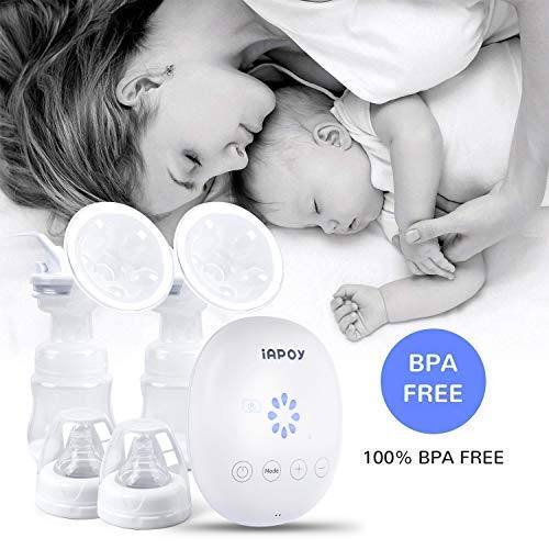 Electric Double Breast Pump - Breastfeeding Pump with Automatic Mode & Breast Massage