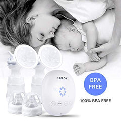 Electric Double Breast Pump - Breastfeeding Pump with Automatic Mode & Breast Massage