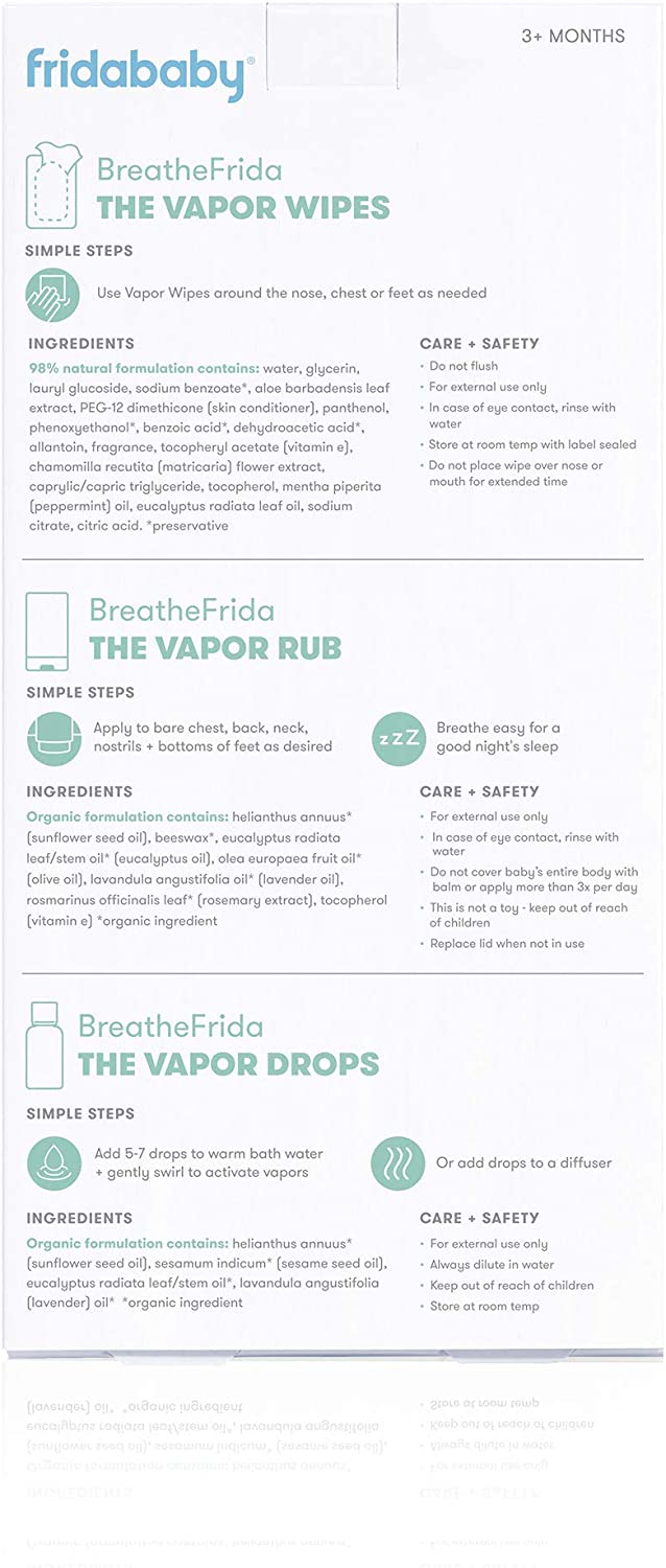 Breathe Easy Kit Sick Day Essentials by FridaBaby