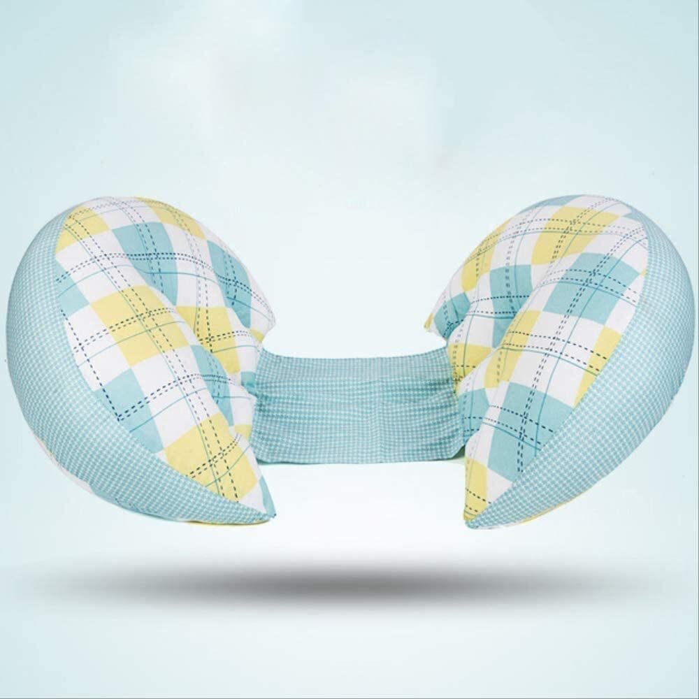 ERDFCV Pregnancy Pillow,U-Shaped Full Body Pillow and Maternal Support 100% Cotton Satin Cotton Cover Maternity Pillow Baby Breastfeeding Pillows Pregnancy Waist Pillow