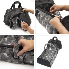 Portable Bassinet for Baby Travel - Travel Bassinets for Babies | Large 3 in 1 Diaper Bag Backpack Changing Station | Wear 5 Ways
