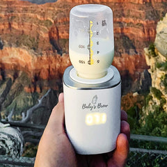 The Baby's Brew Portable Bottle Warmer, Travel Baby Bottle Warmer, Bottle Warmer for Breastmilk, Formula, Water, Cordless and Battery-Powered up to 8-12 Hours (Warmer Set)
