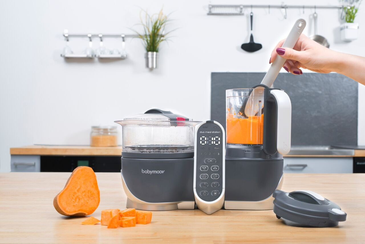 Duo Meal Station Food Maker | 6 in 1 Food Processor with Steam Cooker