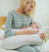 GPFDM Multifunctional Breastfeeding Pillow,All American Collection Comfortable Soft Plush Light Polyester Bamboo Nursing Travel Pillow