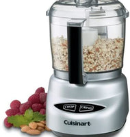 Cuisinart DLC-2ABC Mini Prep Plus Food Processor Brushed Chrome and Nickel