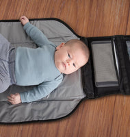 Alphabetz Portable Baby Changing Pad Diaper Bag Mat & Foldable Travel Changing Station