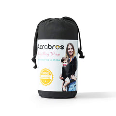 Acrabros Baby Wrap Carrier,Hands Free Baby Carrier