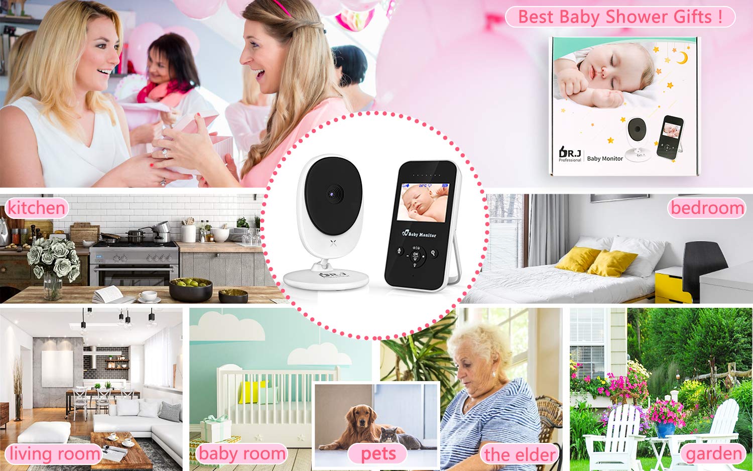 Clearance Sale Video Baby Monitor, 2.4