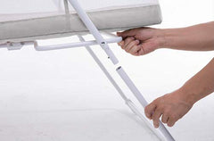 MiClassic All mesh 2in1 Stationary&Rock Bassinet One-Second Fold Travel Crib Portable Newborn Baby (Crystal)