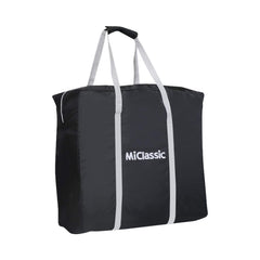 MiClassic All mesh 2in1 Stationary&Rock Bassinet One-Second Fold Travel Crib Portable Newborn Baby (Crystal)