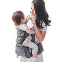 SUNVENO Baby Hipseat Ergonomic Baby Carrier Soft Cotton 3in1 Safety Infant Newborn Hip Seat