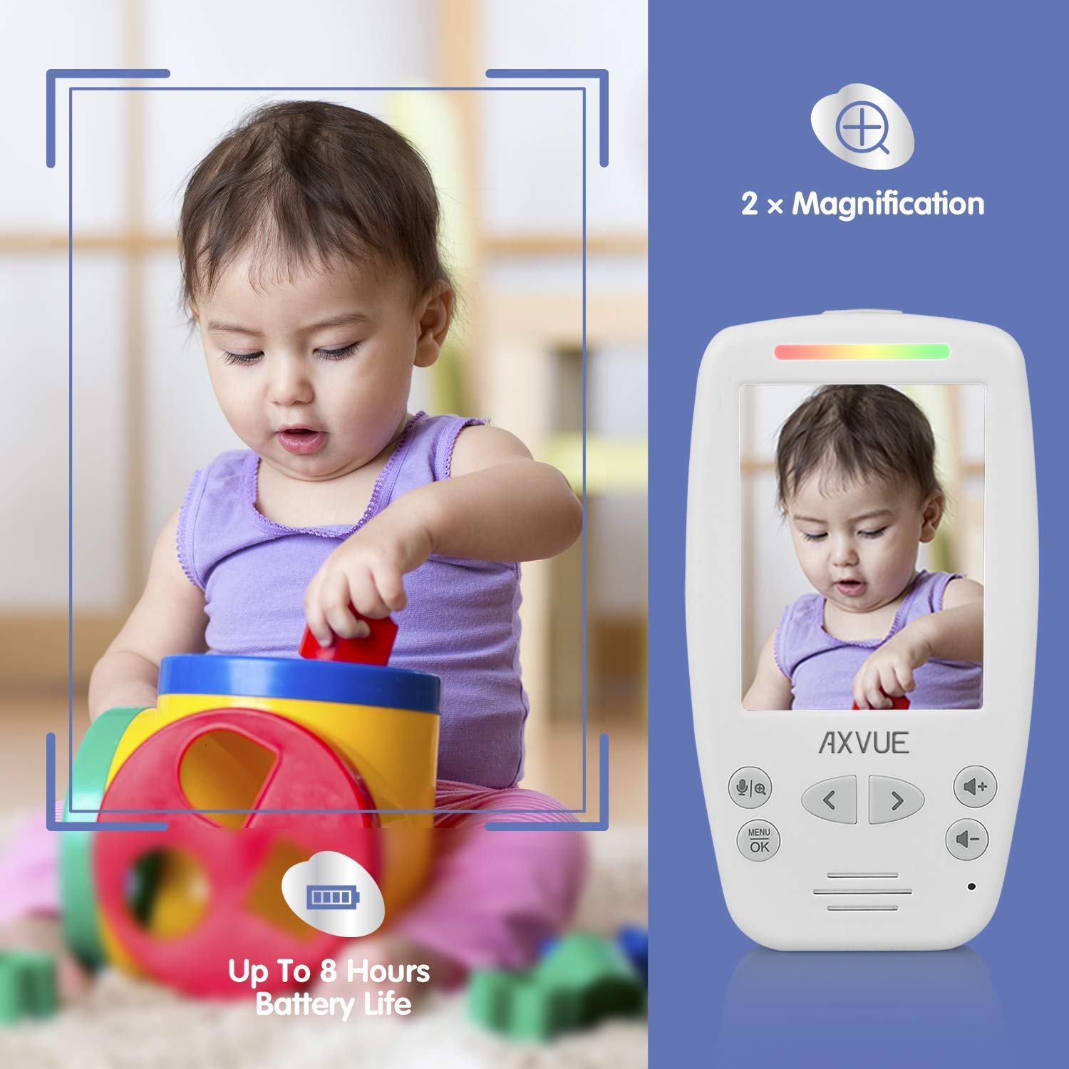 Video Baby Monitor 2.8