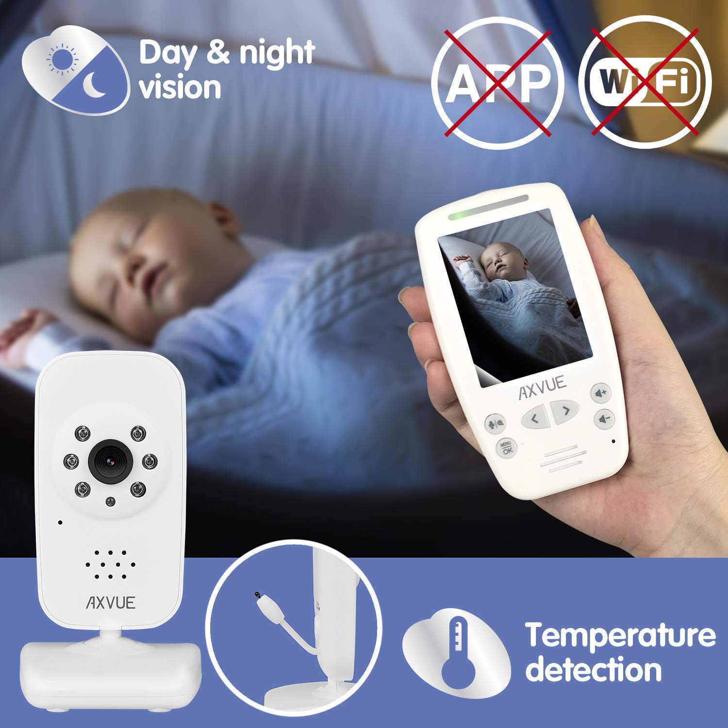 Video Baby Monitor 2.8