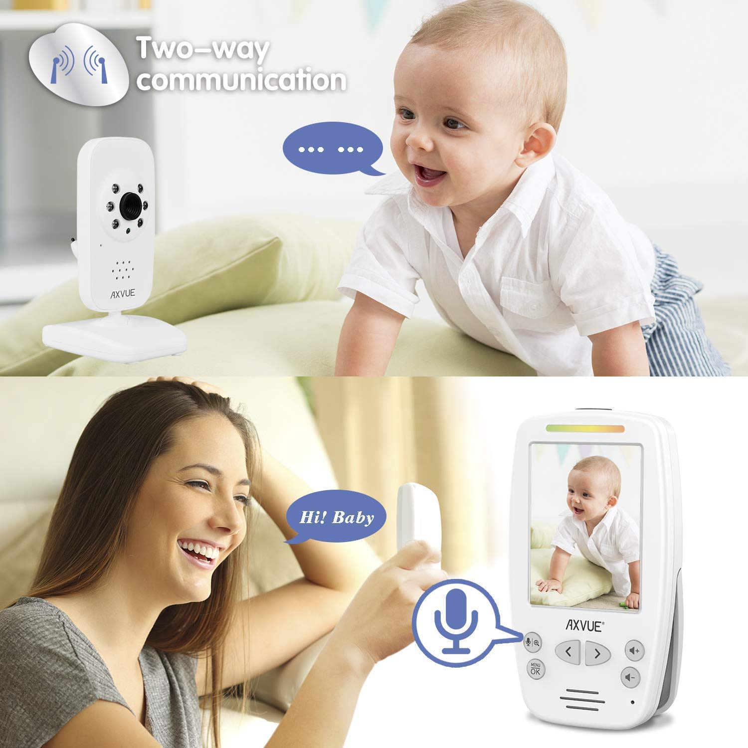 Video Baby Monitor 2.8