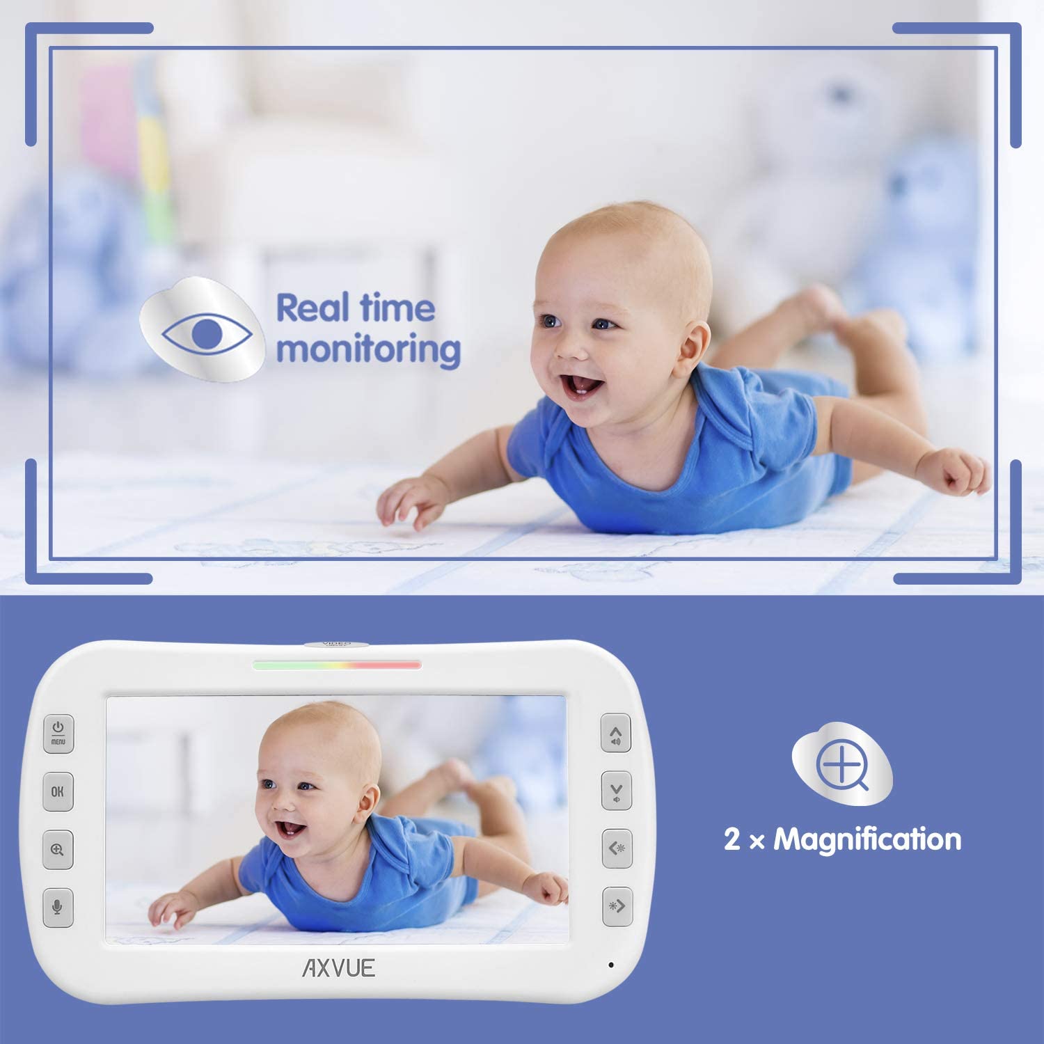 Video Baby Monitor 4.3