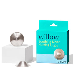 Willow Soothing Silver Nursing Cups