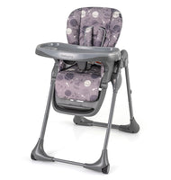 HONEY JOY Space-Saving High Chair with Removable Tray & Adjustable Footrest