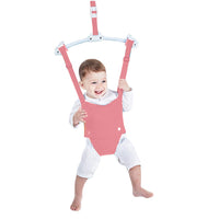 Creative Baby Door Jumper Set - Adjustable Toddler Baby Bouncer Baby Toys Baby Walker Swing (Pink)