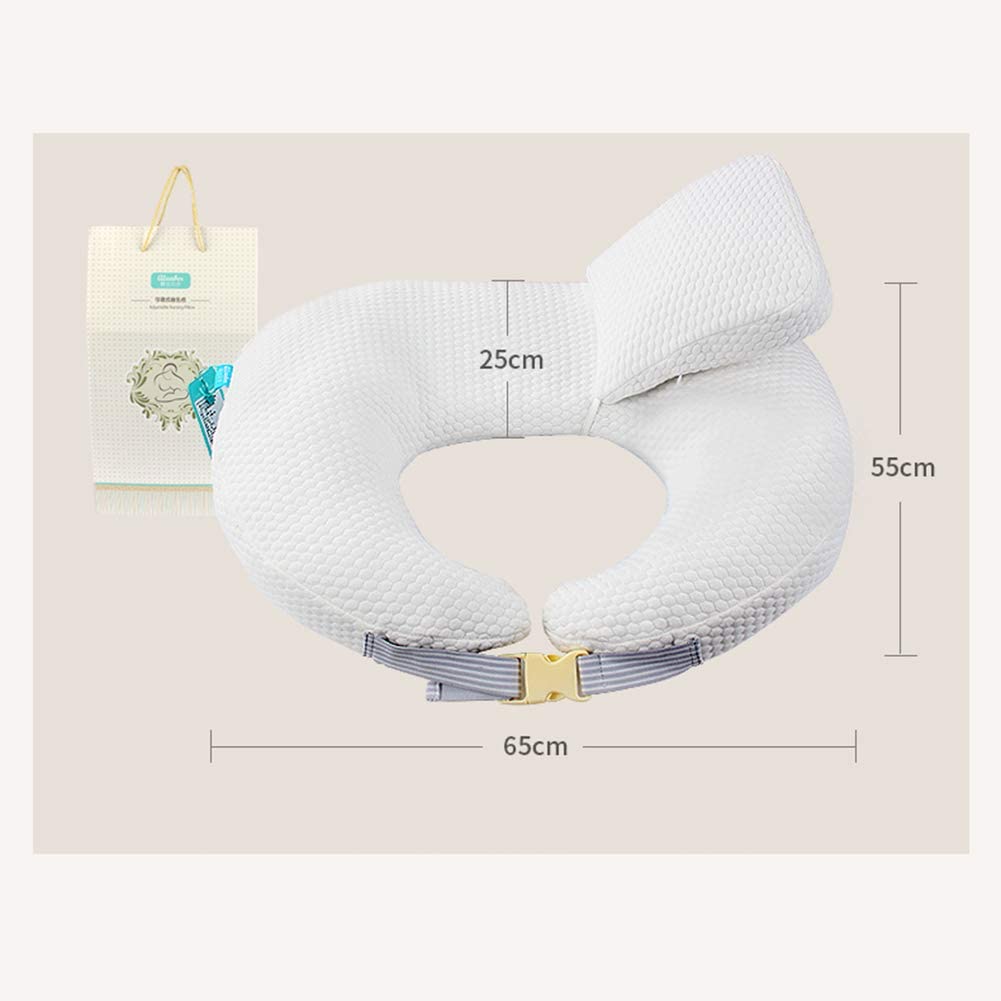 GPFDM Multifunctional Breastfeeding Pillow,All American Collection Comfortable Soft Plush Light Polyester Bamboo Nursing Travel Pillow
