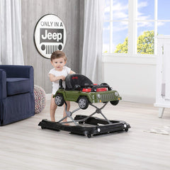 Jeep Classic Wrangler 3-in-1 Grow with Me Walker, Anniversary Green