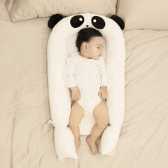 SDADI Baby and Infant Lounger, Newborn Portable Nest, Tencel Cover and Thermolite Fill, Suitable from 0-6 Months, White
