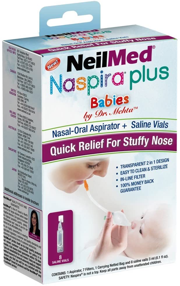 NeilMed Battery Operated Nasal Aspirated for Babies & Kids for sale