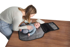 Alphabetz Portable Baby Changing Pad Diaper Bag Mat & Foldable Travel Changing Station