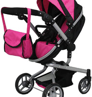 Mommy & me 2 in 1 Deluxe Doll Stroller Extra Tall 32'' HIGH 9695