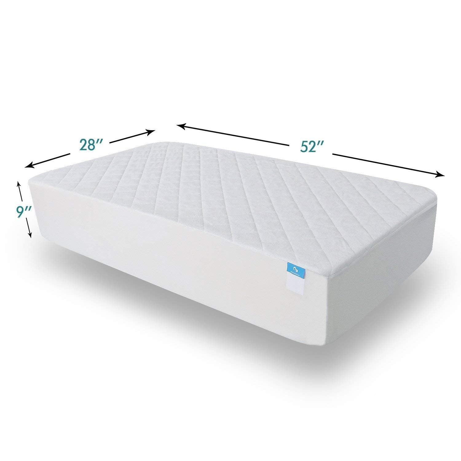 Safe and Sound 2 Pack Crib Mattress Protector