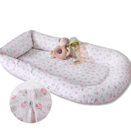 Premium Baby Nest Sleeper - Durable 100% Cotton Baby Nest, Baby Lounger - Soft Portable Crib Perfect for Co-Sleeping and Travelling