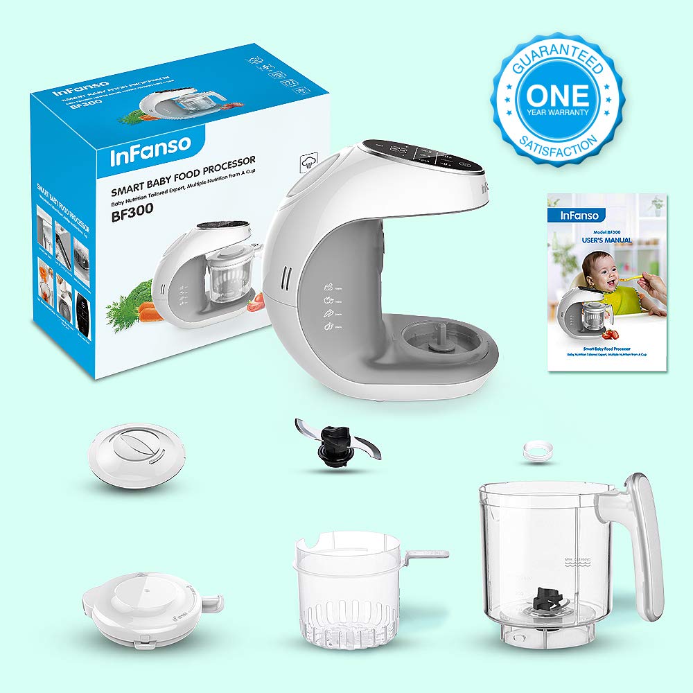 Infanso Baby Food Maker Food Processor BF300 for Infants – Pete's Baby  Essentials