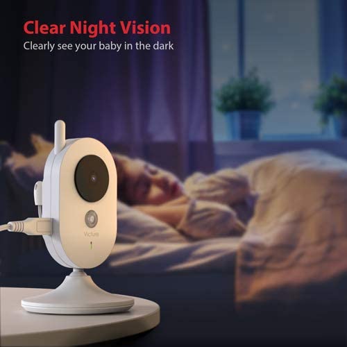 Victure Video Baby Monitor with Camera,2.4“ LCD Screen