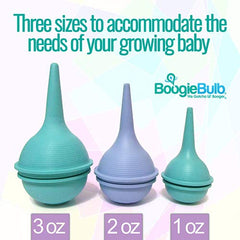 BoogieBulb Baby Nasal Aspirator and Booger Sucker for Newborns Toddlers & Adult