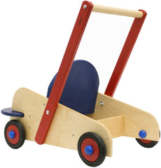 HABA Walker Wagon - First Push Toy with Seat & Storage for 10 Months and Up