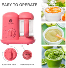 Ventray BabyGrow 100 Baby Food Maker, All-In-one Baby Food Processor