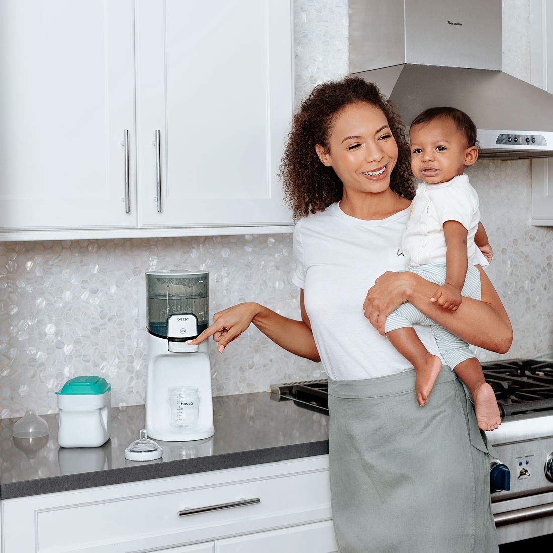 Baby Brezza Instant Warmer - Instantly Dispenses Warm Water at Perfect Baby Bottle Temperature