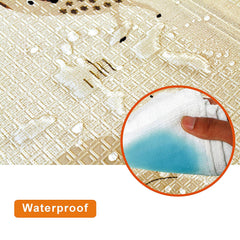 Baby Folding mat Play mat Extra Large Foam playmat Crawl mat Reversible Waterproof Portable Double Sides Kids Baby Toddler Outdoor