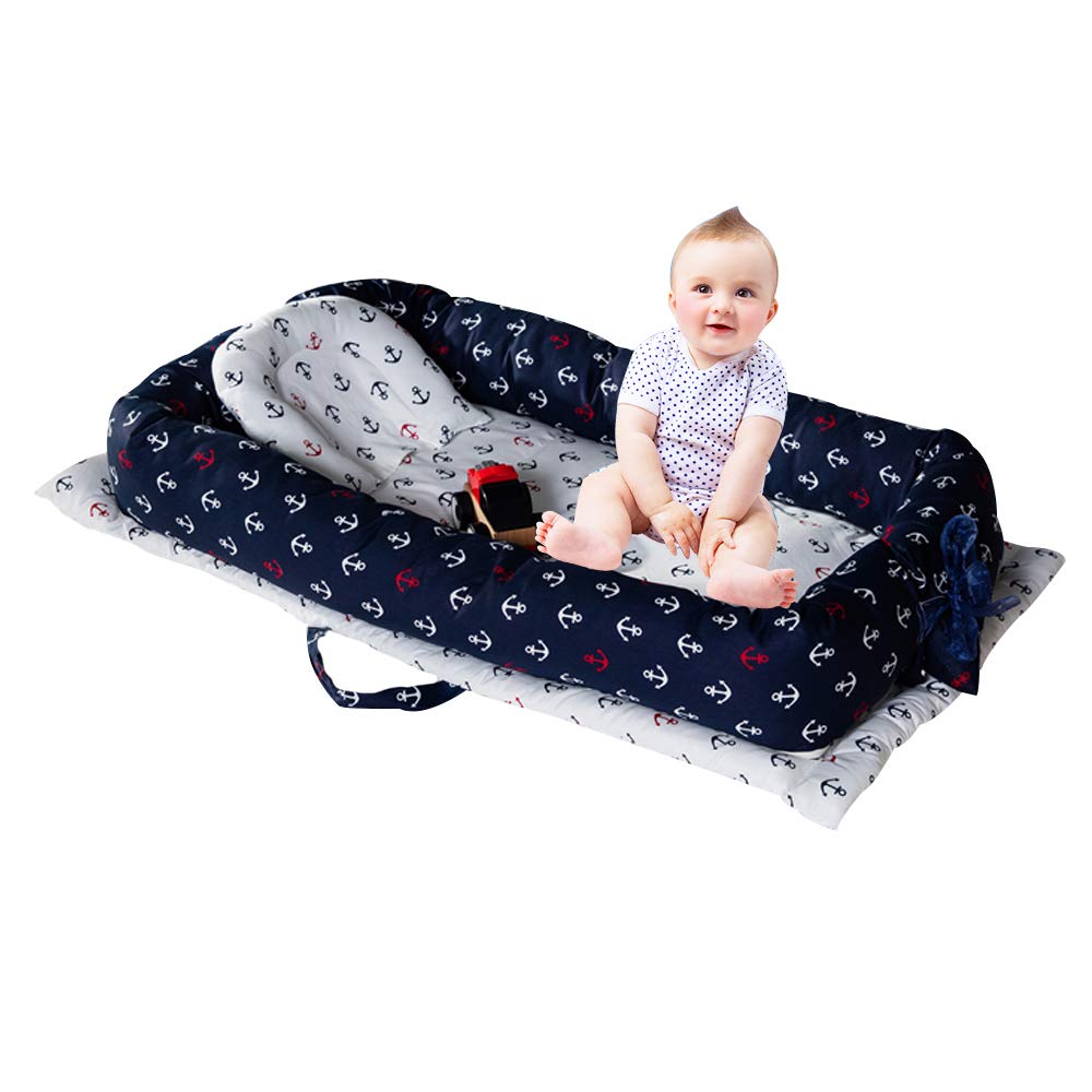 Brandream Baby Nest Bed, Baby Bassinet for Bed, Newborn Infant Co-Sleeping Portable Cribs