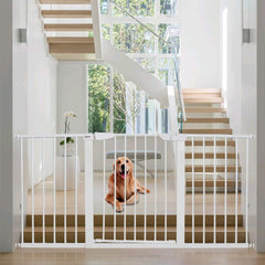 Fairy Baby Extra Wide Baby Gate for Kids Or Pets Walk Thru Dog Gates for The House Doorway Child Safety Gate 81.89