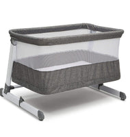 Simmons Kids Room2Grow 2-in-1 Newborn Bedside Bassinet & Infant Sleeper - Height Adjustable Portable Crib