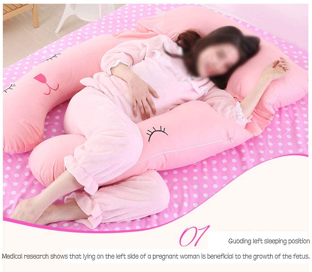 LILIJIA Sleeping Support U Shape Pregnant Women Pillow,u Shape Maternity Pregnancy Side Body Breastfeeding Pillow